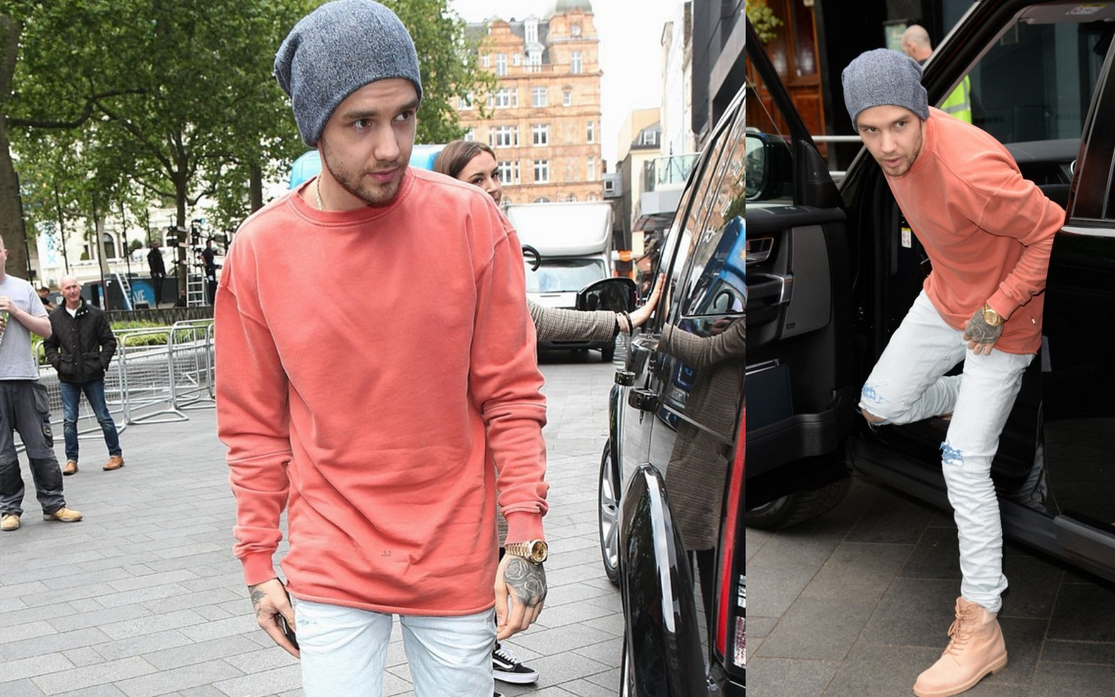 Liam Payne Beanie - Get This Look - Mens Slouchy Beanies