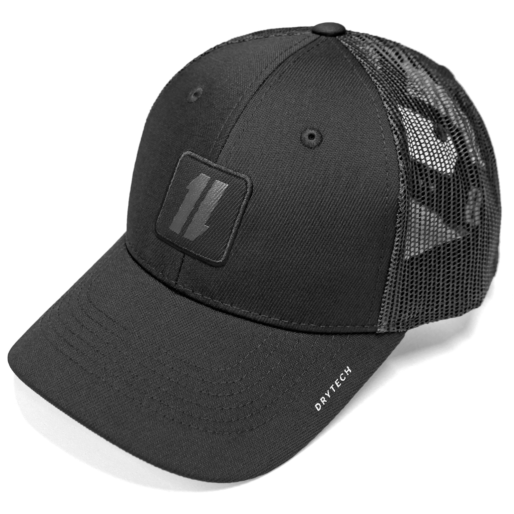 Black Performance Trucker Hat