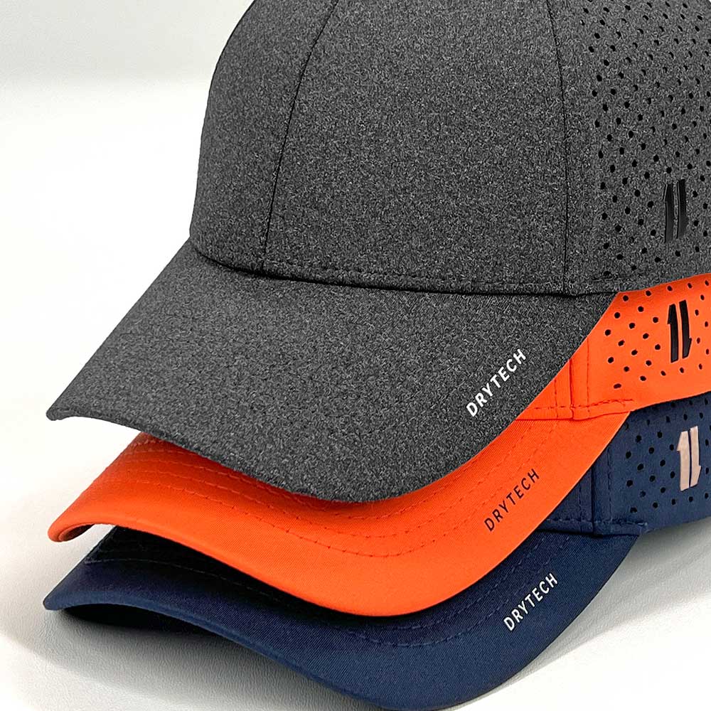 Mens Workout Hat - The Rise & Grind - Shop Athletic Hat & Gym Hats Light Heather Grey / L/XL