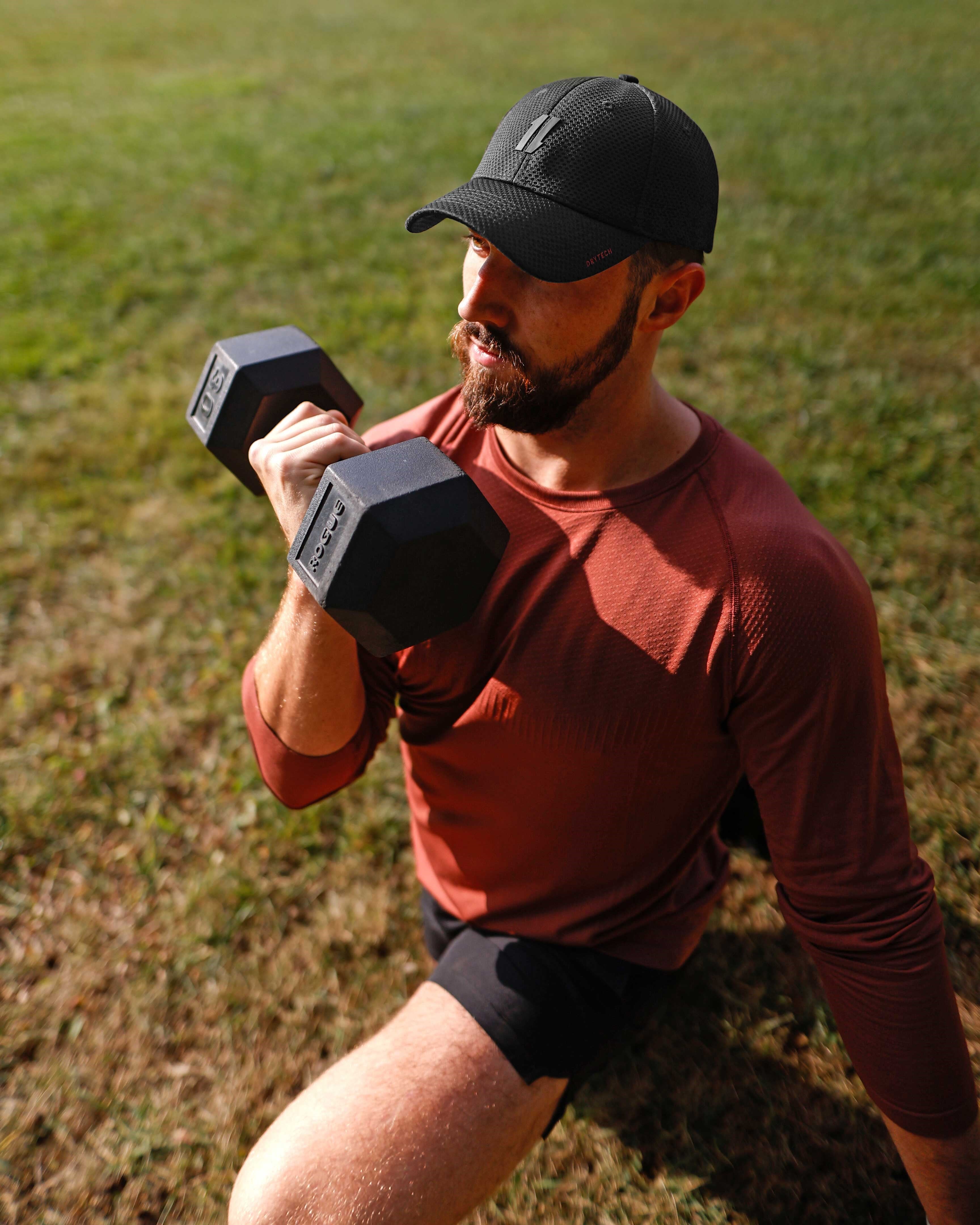 Gym cap best sale for man