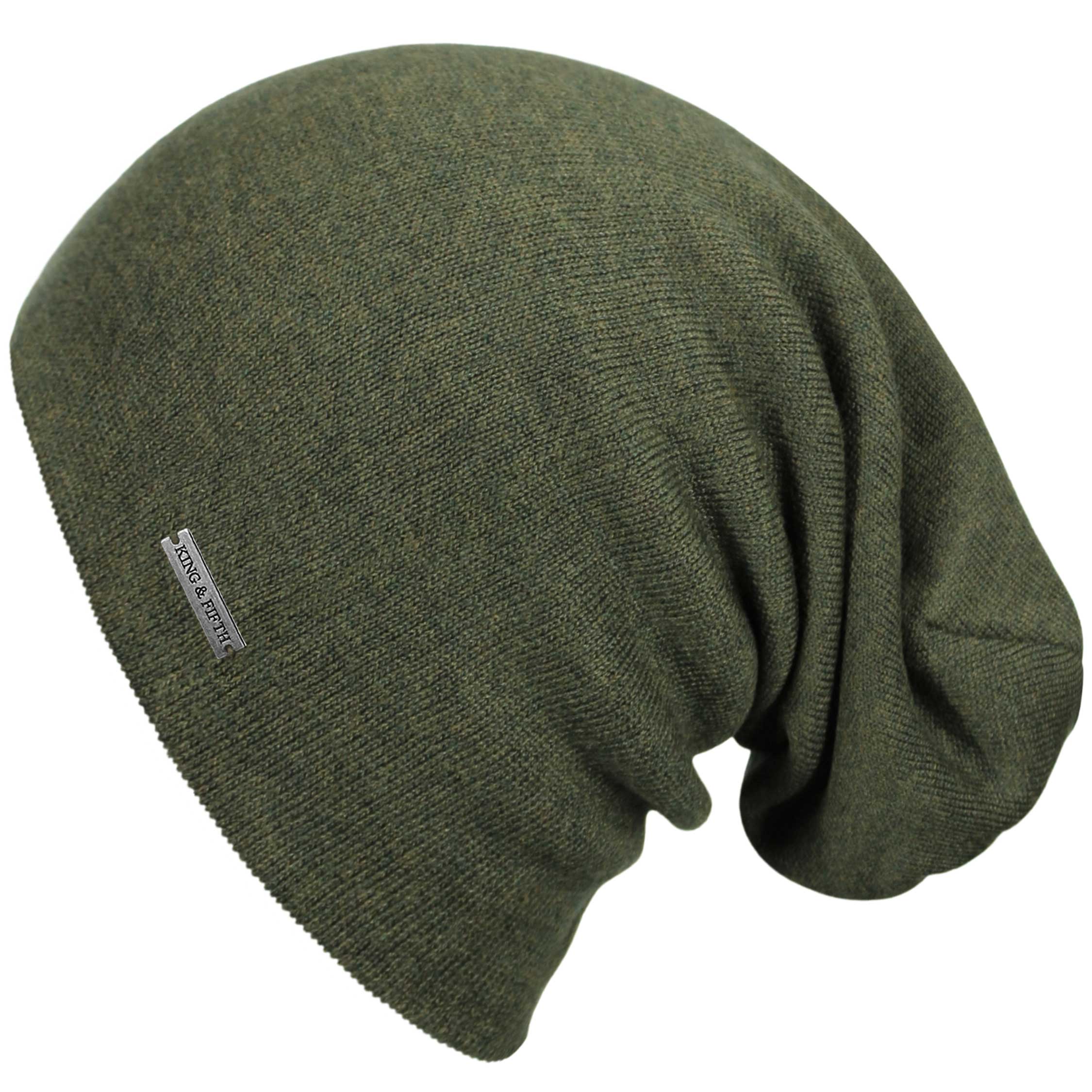 Fifth Cashmere - - Mens Mens Eden King Cashmere Hat Supply The Beanie - Beanie and Slouchy