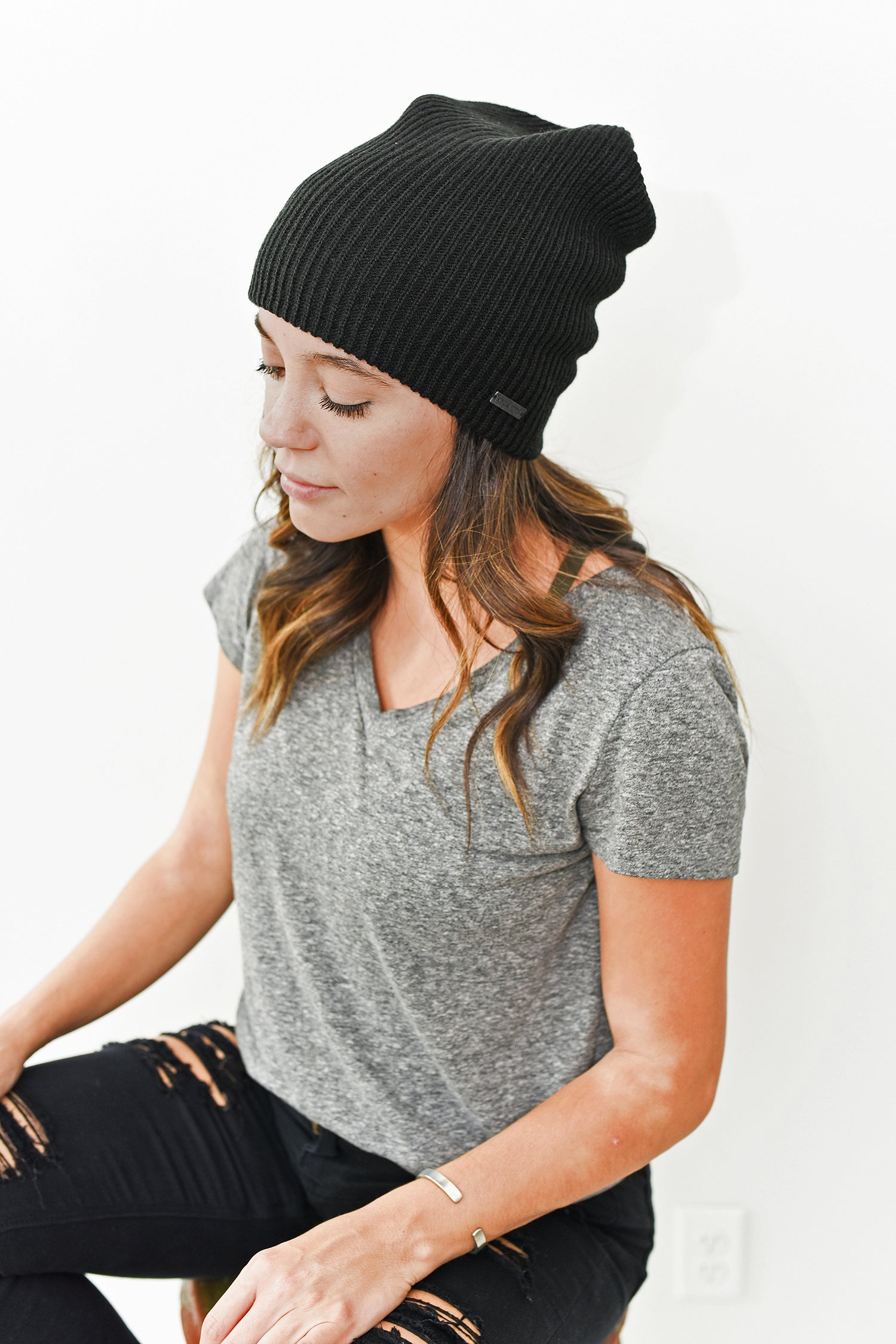 Womens slouchy hot sale beanie hats